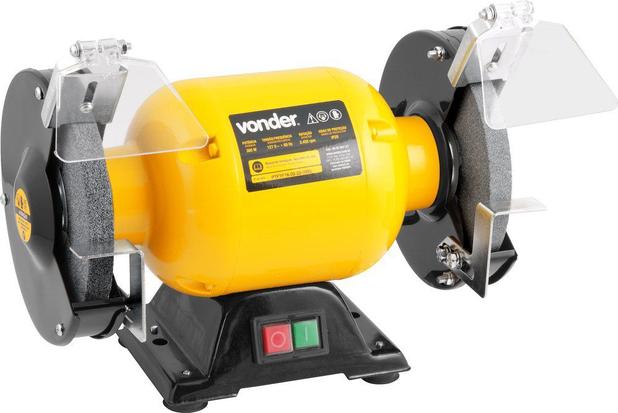 Motoesmeril De Bancada 360w 110v Vonder Profissional Menor preço em Motoesmeril De Bancada 360w 110v Vonder Profissional