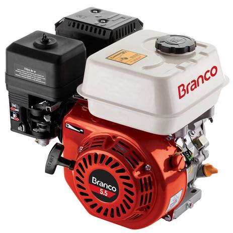 Motor 4 Tempos Gasolina 5.5HP Partida Manual S/ Sensor Óleo Branco Menor preço em Motor 4 Tempos Gasolina 5.5HP Partida Manual S/ Sensor Óleo Branco