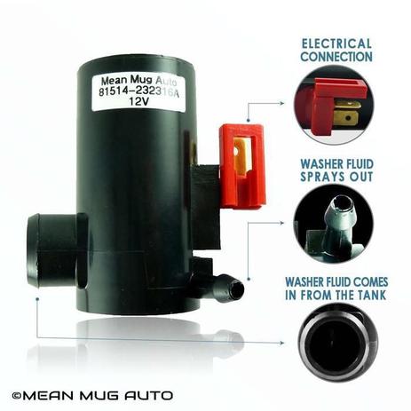 Motor Bomba Limpador Honda Civic Crv 38512-SA5-013 - Airtex Menor preço em Motor Bomba Limpador Honda Civic Crv 38512-SA5-013 - Airtex