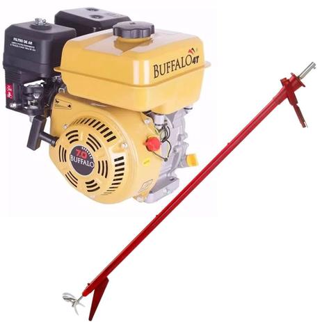 Motor de barco à gasolina 7.0Hp Com Rabeta Completa 170cm - Buffalo Menor preço em Motor de barco à gasolina 7.0Hp Com Rabeta Completa 170cm - Buffalo