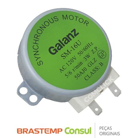 Motor do Prato Giratório SM-16U 120V 3W W10313490 Micro-ondas Brastemp Consul BMS35, CMS18, CMA20 é boa?
