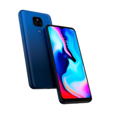 Smartphone Motorola Moto E7 Plus 64GB Azul Navy – 4G Octa-Core 4GB RAM 6,5”  Câm. Dupla + Selfie 8MP – ofertasdamila