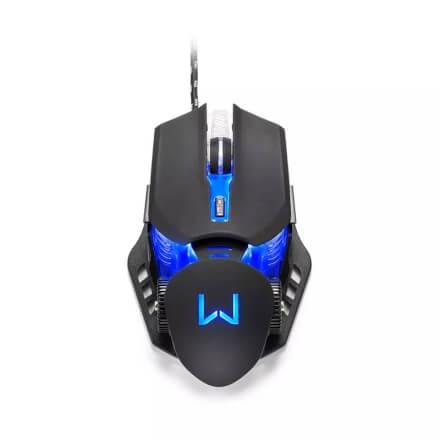 Mouse 3200 DPI Warrior - MO267 - Multilaser Menor preço em Mouse 3200 DPI Warrior - MO267 - Multilaser