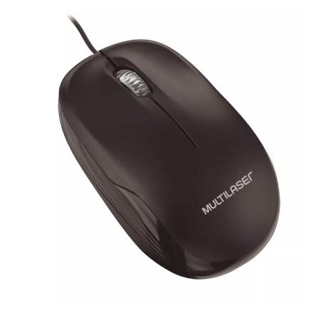 Mouse Box Optico com Fio Preto Usb Multilaser - MO255 é boa?