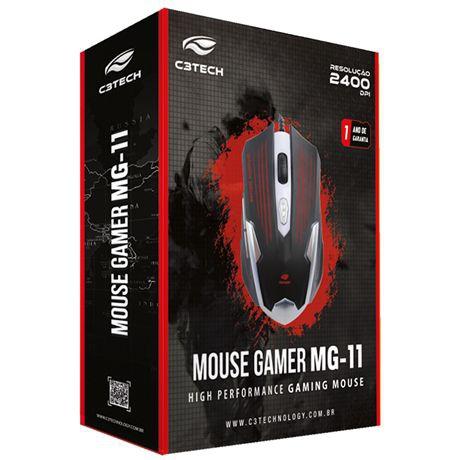 Mouse c3tech gamer usb mg-11bsi preto/prata - C3 tech Menor preço em Mouse c3tech gamer usb mg-11bsi preto/prata - C3 tech