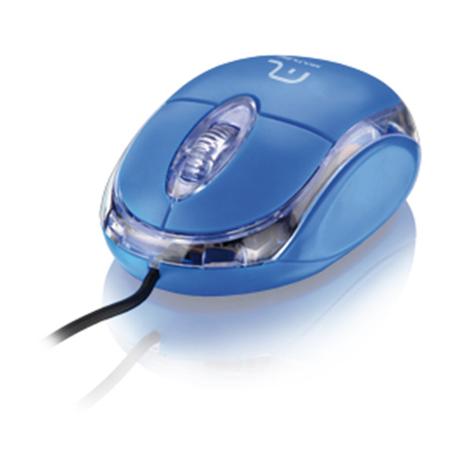 Mouse Classic 800Dpi USB Azul MO001 - Multilaser Menor preço em Mouse Classic 800Dpi USB Azul MO001 - Multilaser