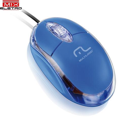Mouse Classic Óptico USB Azul Multilaser é boa?
