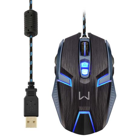 Mouse com Fio USB Gamer Ambidestro 4000dpi MO252 Multilaser Menor preço em Mouse com Fio USB Gamer Ambidestro 4000dpi MO252 Multilaser