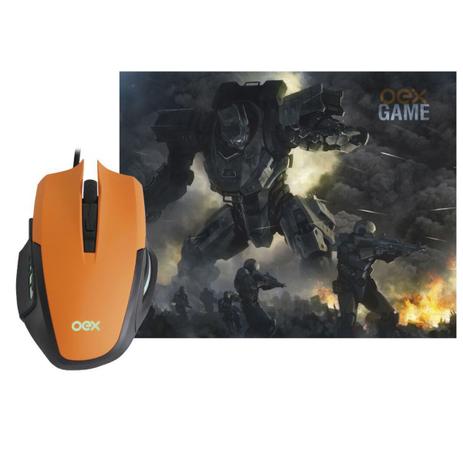 Mouse com Mousepad combo clash oex 3.200dpi é boa?