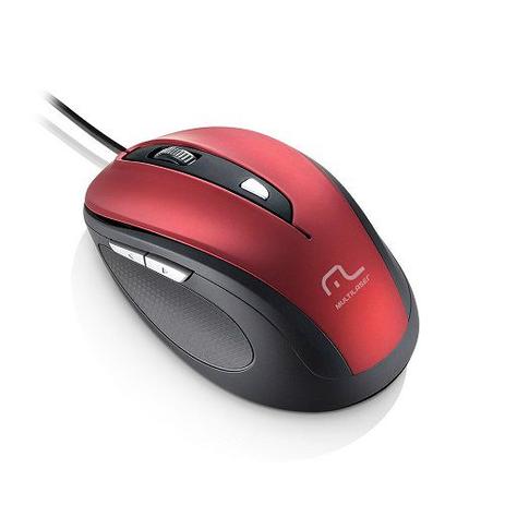 Mouse Comfort 6 Botoes USB Vermelho e Preto Multilaser  MO243 é boa?