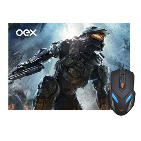 Mouse e Mousepad Gamer OEX War MC-100 é boa?