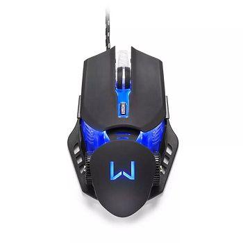 Mouse Gamer Ambidestro Macro Led 3200 Dpi Multilaser Mo267 - Warrior Menor preço em Mouse Gamer Ambidestro Macro Led 3200 Dpi Multilaser Mo267 - Warrior