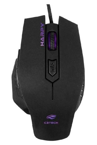 Mouse Gamer C3 Tech Harpy 3200DPI com Iluminação Preto MG-100BK é boa?
