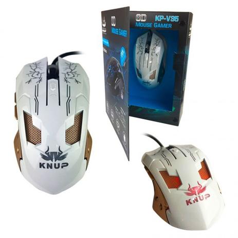 Mouse Gamer com 6 Botões 3200DPI Ergonômico Cabo de Nylon 1,5MKP-V35 - Rei do TI - Knup é ruim? Mouse Gamer com 6 Botões 3200DPI Ergonômico Cabo de Nylon 1,5MKP-V35 - Rei do TI - Knup é boa?