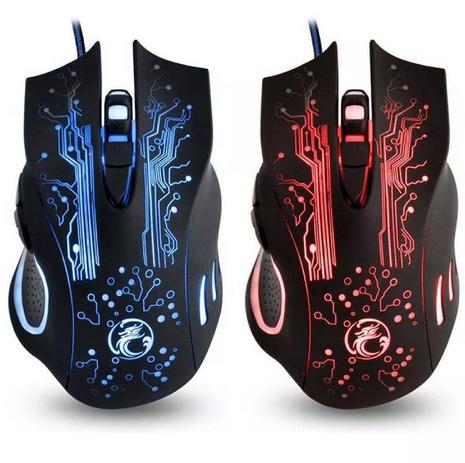 Mouse Gamer Estone X9 2400dpi Led Optical 6d Usb Original Menor preço em Mouse Gamer Estone X9 2400dpi Led Optical 6d Usb Original