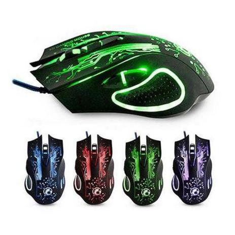 Mouse Gamer Estone X9 Usb Led Óptico - Bcs Menor preço em Mouse Gamer Estone X9 Usb Led Óptico - Bcs