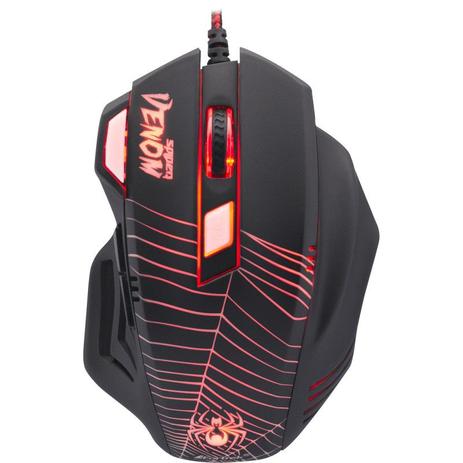 Mouse Gamer Fortrek Spider Venom Om-704 2000 Dpi Menor preço em Mouse Gamer Fortrek Spider Venom Om-704 2000 Dpi