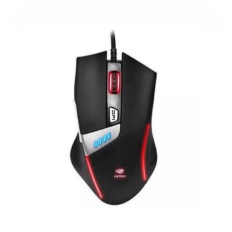 Mouse Gamer Griffin USB 4000DPI LED Multicolorido Preto C3TECH MG-500BK Menor preço em Mouse Gamer Griffin USB 4000DPI LED Multicolorido Preto C3TECH MG-500BK