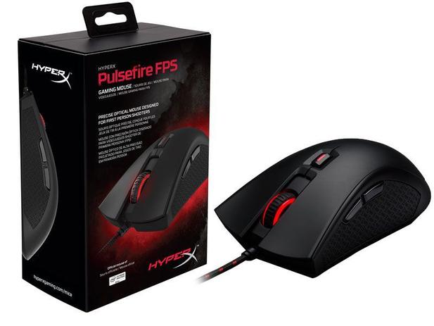 Mouse Gamer HYPERX HX-MC001A/AM Pulsefire FPS 3200DPI Preto é boa?