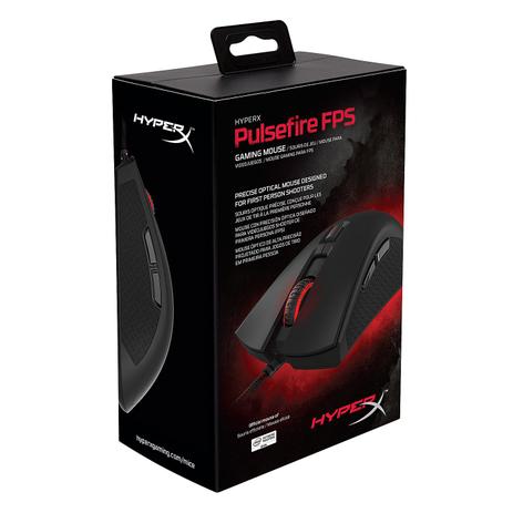 Menor preço em Mouse Gamer Hyperx Pulsefire Fps 3.200dpi - Preto Original