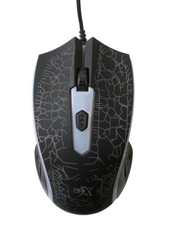 Mouse Gamer Luminoso BRX USB 1200DPI HV-MS736 Menor preço em Mouse Gamer Luminoso BRX USB 1200DPI HV-MS736