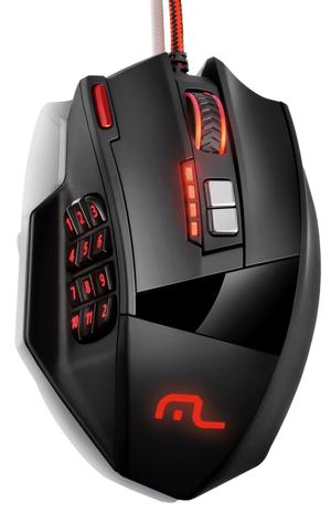 Mouse Gamer Multilaser MO206 - 4000dpi - 18 botões - com LED Personalizável Menor preço em Mouse Gamer Multilaser MO206 - 4000dpi - 18 botões - com LED Personalizável