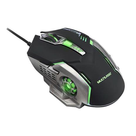 Mouse Gamer Multilaser MO269 Óptico 2400Dpi Led Preto/Grafite Menor preço em Mouse Gamer Multilaser MO269 Óptico 2400Dpi Led Preto/Grafite