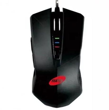 Mouse Gamer Óptico 6 Botoes 2400dpi Famo15 Preto - Feasso Menor preço em Mouse Gamer Óptico 6 Botoes 2400dpi Famo15 Preto - Feasso