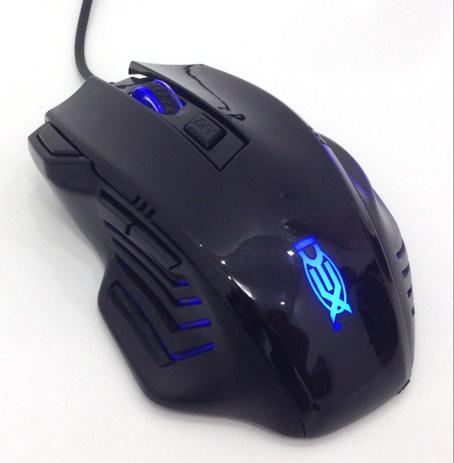 Mouse Gamer Óptico Luz Led Azul 3200dpi Dex LTM-972 Menor preço em Mouse Gamer Óptico Luz Led Azul 3200dpi Dex LTM-972
