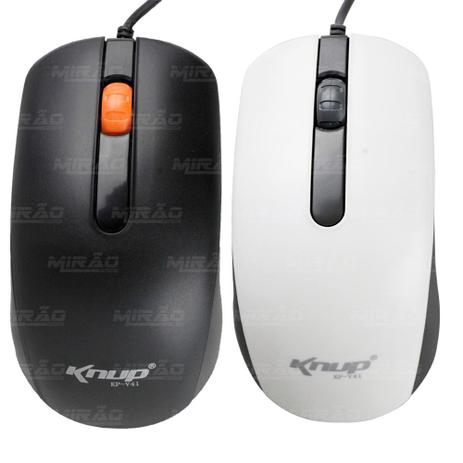 Mouse Gamer Optico USB 1600Dpi Branco/Preto - KP-V41 - Knup Menor preço em Mouse Gamer Optico USB 1600Dpi Branco/Preto - KP-V41 - Knup