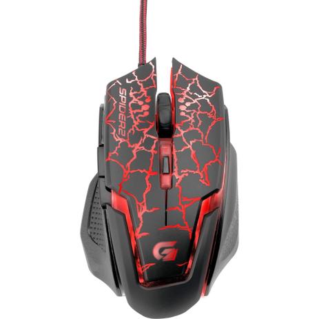 Mouse Gamer Óptico USB Spider 2 OM705 Fortrek - 3200dpi - 6 Botões Menor preço em Mouse Gamer Óptico USB Spider 2 OM705 Fortrek - 3200dpi - 6 Botões