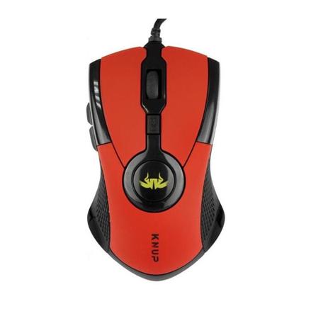 Mouse Gamer Pro 2400 Dpi Usb  Knup Kp-v21 KP-V21 KNUP Vermelho é boa?