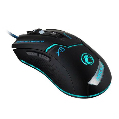 Mouse Gamer Profissional B-Max X8 Gaming (Preto) 6D / 3200DPI / E-sport é boa?
