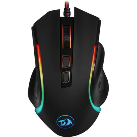 Menor preço em Mouse Gamer Redragon 7200DPI RGB Griffin M607