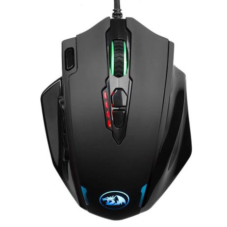 Mouse Gamer Redragon Impact Chroma 18 Botões Laterias Sensor PMW3327 12400DPI - M908 Menor preço em Mouse Gamer Redragon Impact Chroma 18 Botões Laterias Sensor PMW3327 12400DPI - M908