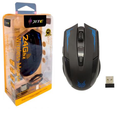 Mouse Gamer Sem Fio Recarregável Clique Silencioso 1600DPI - Shinka Menor preço em Mouse Gamer Sem Fio Recarregável Clique Silencioso 1600DPI - Shinka