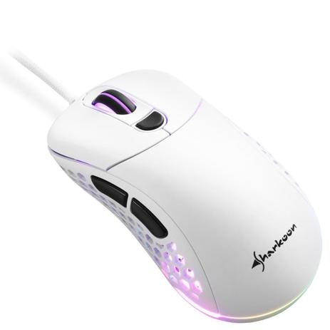 Mouse Gamer Sharkoon Light2 200, RGB, 6 Botões, 16000DPI, White Menor preço em Mouse Gamer Sharkoon Light2 200, RGB, 6 Botões, 16000DPI, White