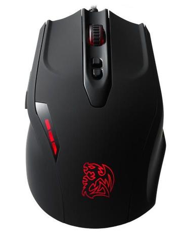 Mouse Gamer Thermaltake eSports Black - 4000 dpi - controle de peso - MO-BLK002DT Menor preço em Mouse Gamer Thermaltake eSports Black - 4000 dpi - controle de peso - MO-BLK002DT