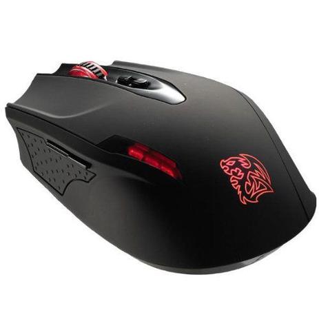 Mouse Gamer Thermaltake TT ESPORTS BLACK Gaming 4000 DPI MO-BLK002DTA Menor preço em Mouse Gamer Thermaltake TT ESPORTS BLACK Gaming 4000 DPI MO-BLK002DTA