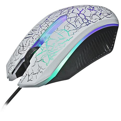 Mouse Gamer USB Knup V16 5 Botões Branco é ruim? Mouse Gamer USB Knup V16 5 Botões Branco é boa?