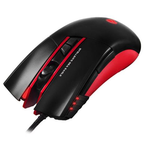 Mouse Gamer USB Stellers Sea-Eagle com iluminação C3TECH MG-200BRD Menor preço em Mouse Gamer USB Stellers Sea-Eagle com iluminação C3TECH MG-200BRD