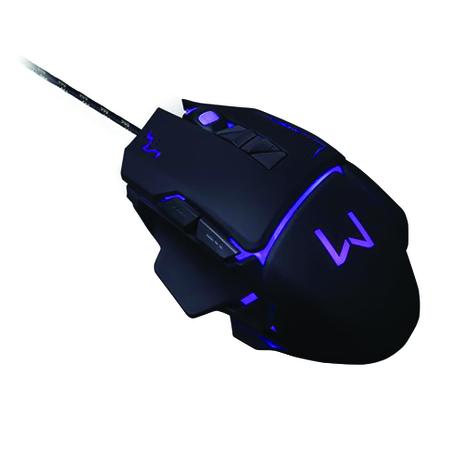 Mouse Gamer Warrior MO261 3200 DPI USB Preto - Multilaser Menor preço em Mouse Gamer Warrior MO261 3200 DPI USB Preto - Multilaser