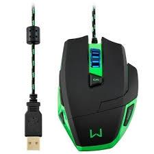 Mouse Gamer Warrior Multilaser Profissional 7 Botões 3200 DPI USB + MousePAD - MO245 Menor preço em Mouse Gamer Warrior Multilaser Profissional 7 Botões 3200 DPI USB + MousePAD - MO245