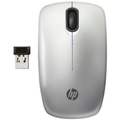 Mouse hp sem fio optico 1600dpi z3200 prata - Hardline Menor preço em Mouse hp sem fio optico 1600dpi z3200 prata - Hardline
