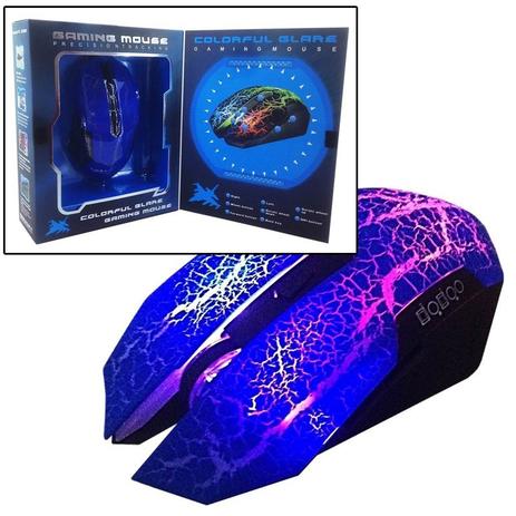 Mouse Laser Gamer Óptico 3200dpi Profissional Cabo Usb Jogos Autocad Catia Photoshop Studioworks Corel - K3l Menor preço em Mouse Laser Gamer Óptico 3200dpi Profissional Cabo Usb Jogos Autocad Catia Photoshop Studioworks Corel - K3l
