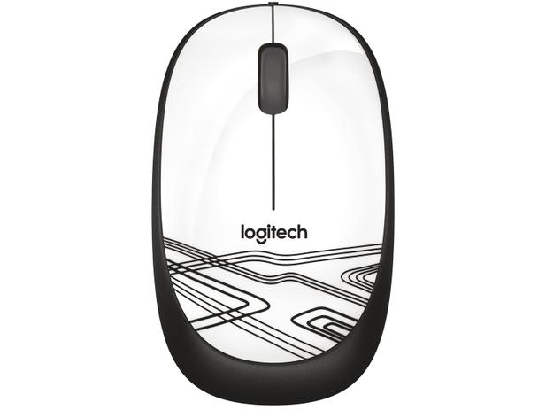 Mouse Logitech Laser 2 Botões M105 Branco