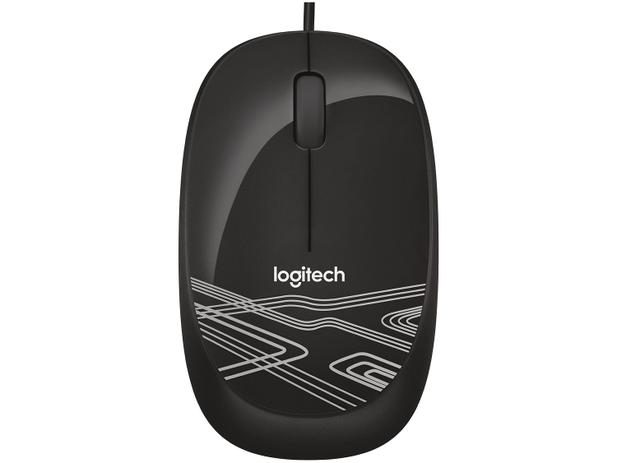 Mouse Logitech Laser 2 Botões M105 Preto