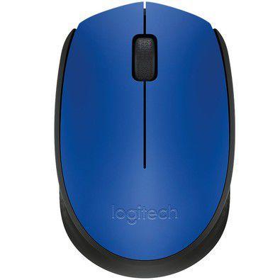 Menor preço em Mouse Logitech Sem Fio M170 Azul - 910-004638