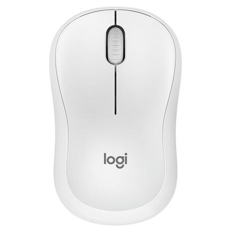 Menor preço em Mouse Logitech Sem Fio M220 Silent Branco