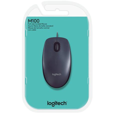 Mouse Logitech USB com Fio M100 é boa?